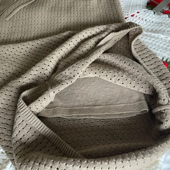 Haven Well Within Organic Cotton Linen Open Stitch Skirt XS - Picture 10 of 12